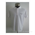 Men's silk cotton short sleeve polo shirt for uniform